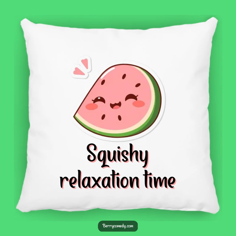 Funny Watermelon Bounce Pillow: Giggling Squashed Cushion, Gift!